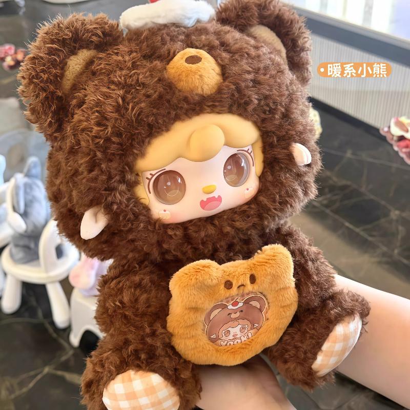 Yooki Plush 400% Idol Doll Cute Soft Toy for Girls Fashion Play Collectible Gift for Holiday Birthday Home Decor