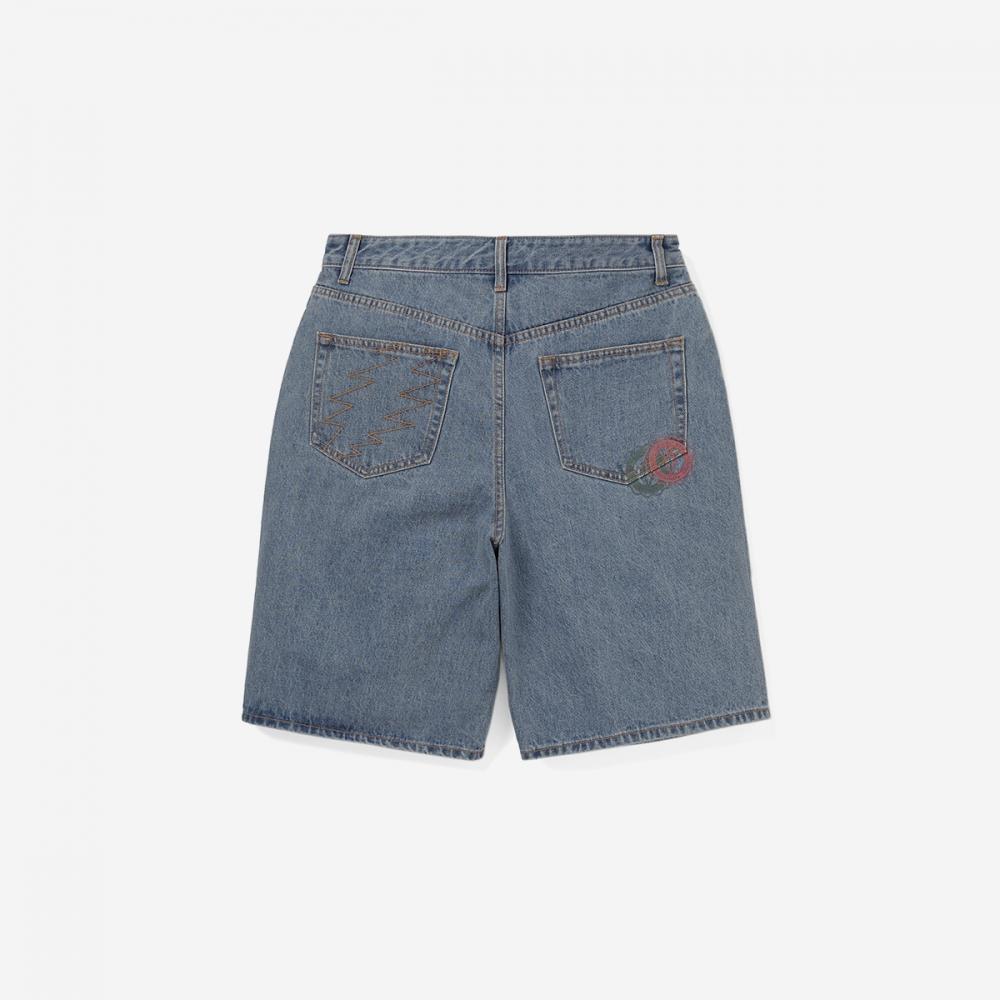 Thisisneverthat Gd Перекрытие Молния Джинсовые Шорты Gd251dso5s01