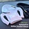 Automotive Shifter Hooded Sleeve Shift Cover Lever Interior Decor For VW R Scirocco Jetta Beetle Golf Passat Polo Tiguan Sharan hew8