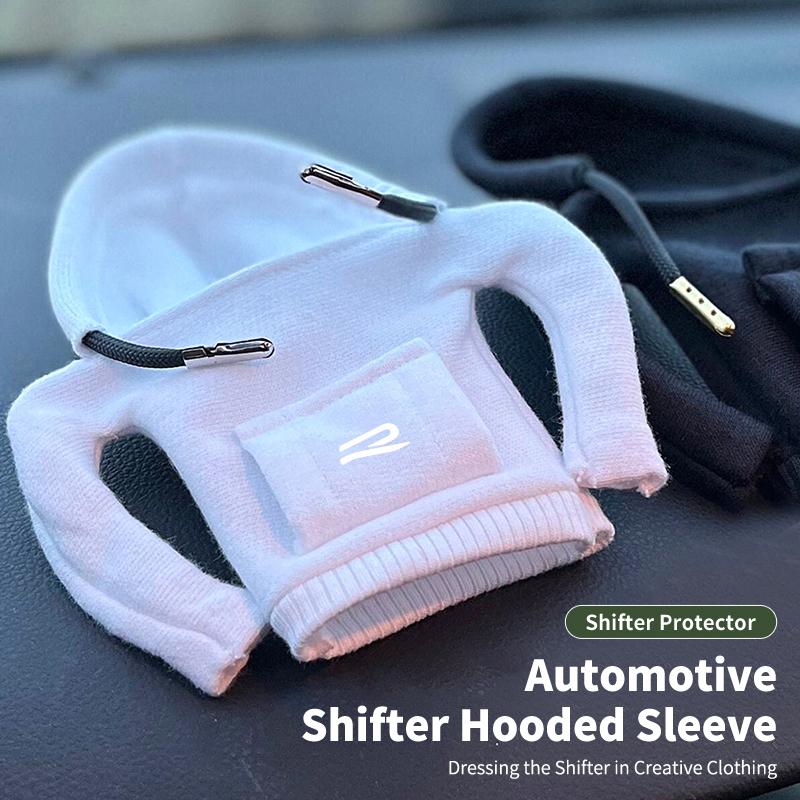 Automotive Shifter Hooded Sleeve Shift Cover Lever Interior Decor For VW R Scirocco Jetta Beetle Golf Passat Polo Tiguan Sharan hew8