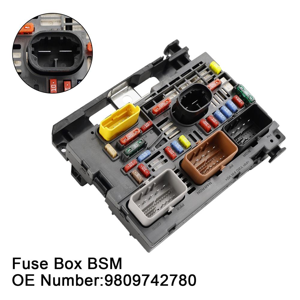 НОВЫЙ Блок предохранителей двигателя 9809742780 Для Peugeot 3008 407 Citroen C4 C5 R01 R02 R19