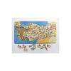 Wooden Trkiye Culture Map Puzzle, Educational Let's Get To Know Our Country Puzzle