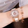Light Luxury Women's Watch New Style Gypsophila Watch Women's Full Diamond Heavy Industry Exquisite Fashion Watch Temperament Ladies Steel Band Watch