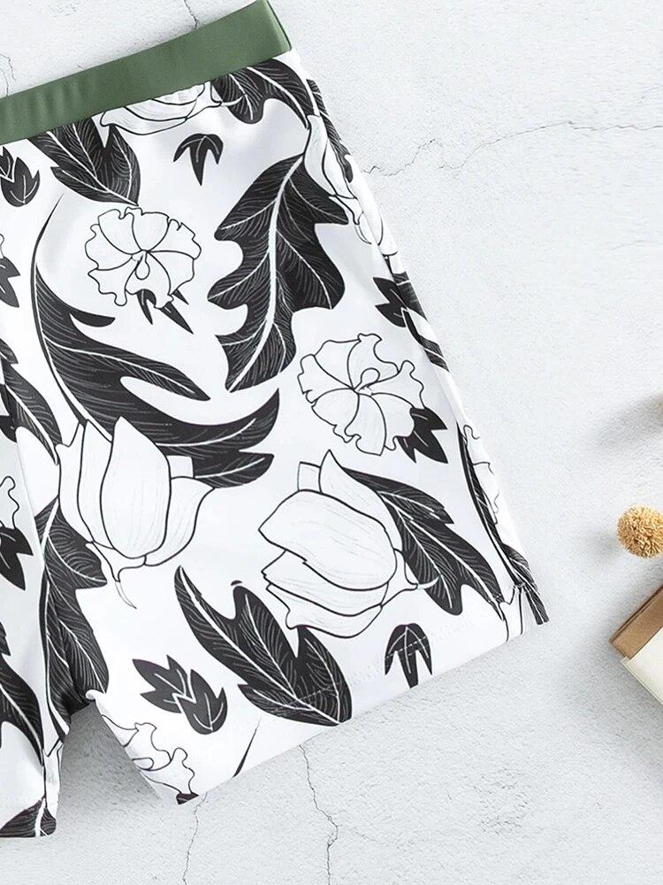 Женские купальники с принтом, купальники, комплекты бикини, женская летняя одежда с эффектом пуш-ап, комплект из двух предметов для купания, бассейна, пляжного купального костюма