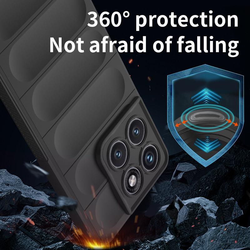 Чехол для Motorola Edge 70 Fusion Противоотпечатки Пальцев Funda Motorola Edge 70 Fusion+ Чехол Ударопрочный Силиконовый Защитный Чехол для Телефона