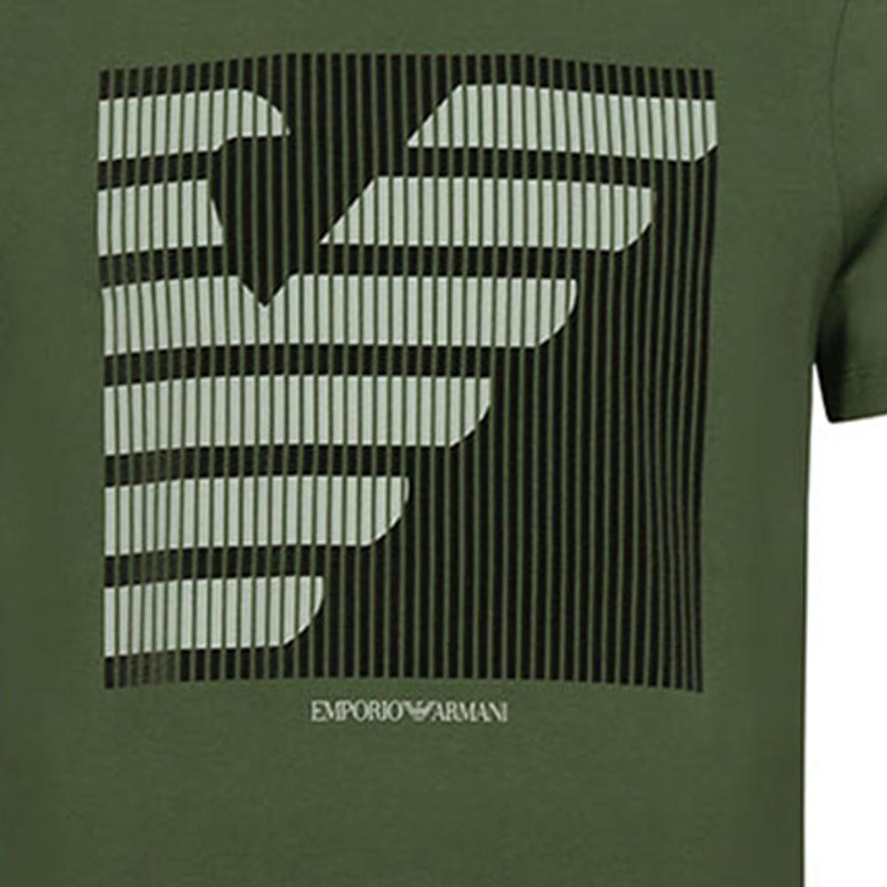 Emporio Armani Футболка мужская зеленая 3Z1T89-1J00Z-0534