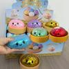 Реалистичная гигантская пельменная игрушка-сквиш с бамбуковой пароваркой, мягкий шар из ТПР, игрушка-антистресс, забавная креативная игрушка
