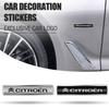 1pc 3D Metal Car Emblem Badge Decorations Sticker Decals For Citroen C1 C2 C3 C4 C5 C6 C8 C4L Picasso Auto Styling Accessories