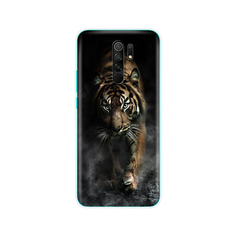 For Xiaomi Redmi 9 Case Silicon Back Cover Phone Case For Redmi 9 Soft Case 6.53 Inch Etui Coque Bumper Shockproof Protective