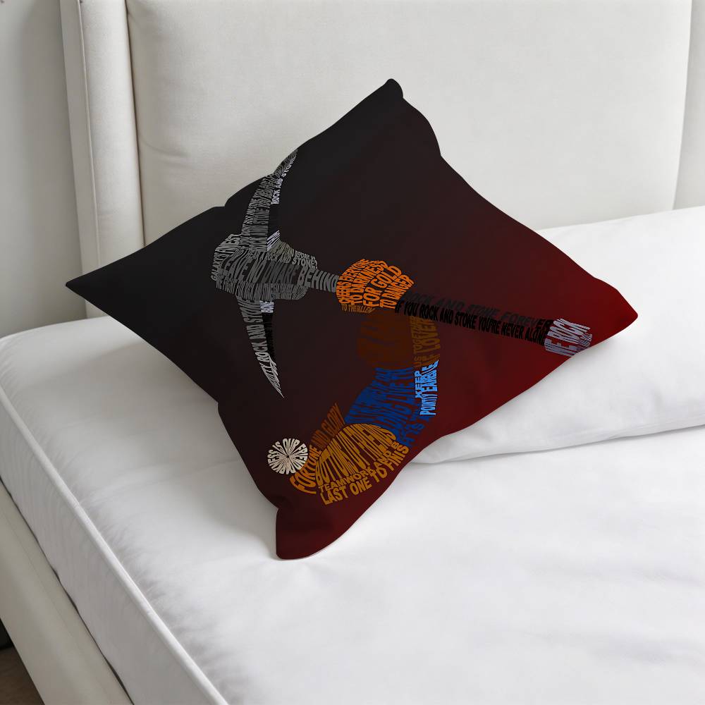 Hot Game Deep Rock Galactic Printed Pillowcase Soft Polyester Pillow Cover Home Bedding Decor Print Gift No Pillow Core
