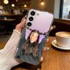 Sweetheart C-Charli D'A-Amelio Phone Case For Samsung Galaxy S24 S25 S23 S22 S21 Plus S24 S25 Transparent Cover Case