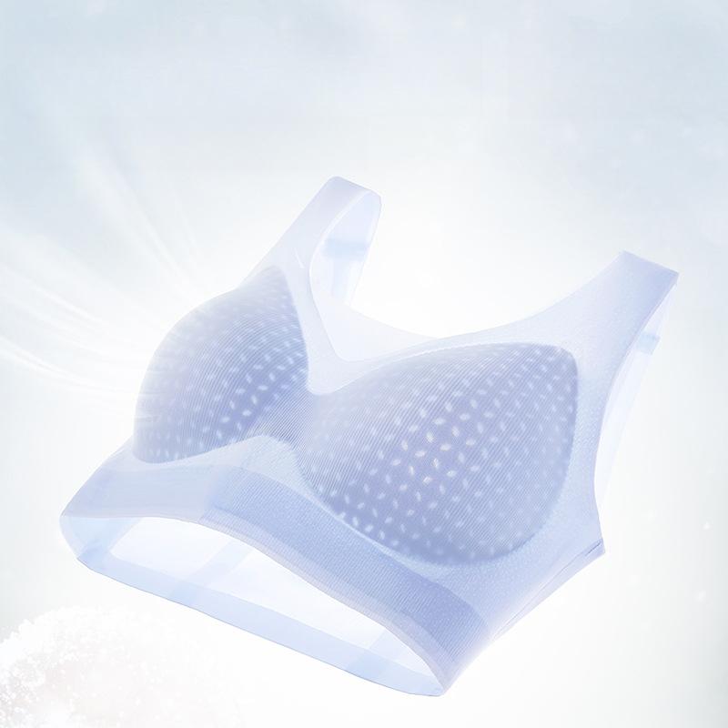 Дышащий и бесшовный бюстгальтер женский красивый бюстгальтер для спины женский тонкий жилет без косточек спортивный бюстгальтер пуш-ап