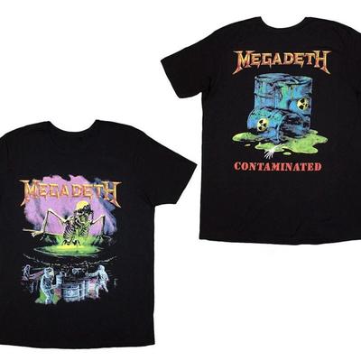 Двусторонняя футболка Megadeth Эпоха Contaminated