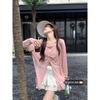 Two-Way Wear Niche Style Long Sleeves Thin Loose Sun Protective Blouse