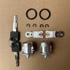 Door Lock Cylinder Set with Keys 7C3Z1521990A For F250 F350 F450 F550 Super Duty