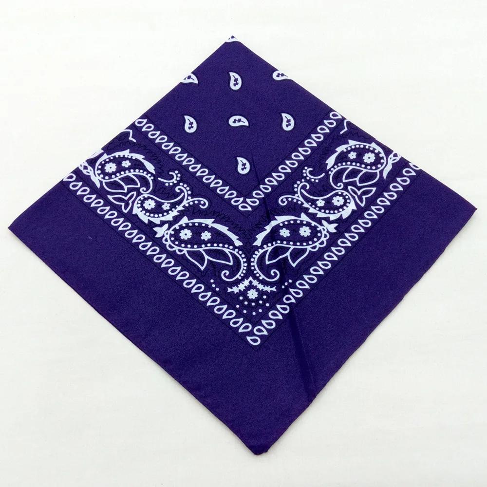 1/2/3Pcs Unisex Men Women Cotton Bandana Hairband Cowboy Mens Biker Sports Headwear Wrist Hairwrap Single Head Wrap Scarf