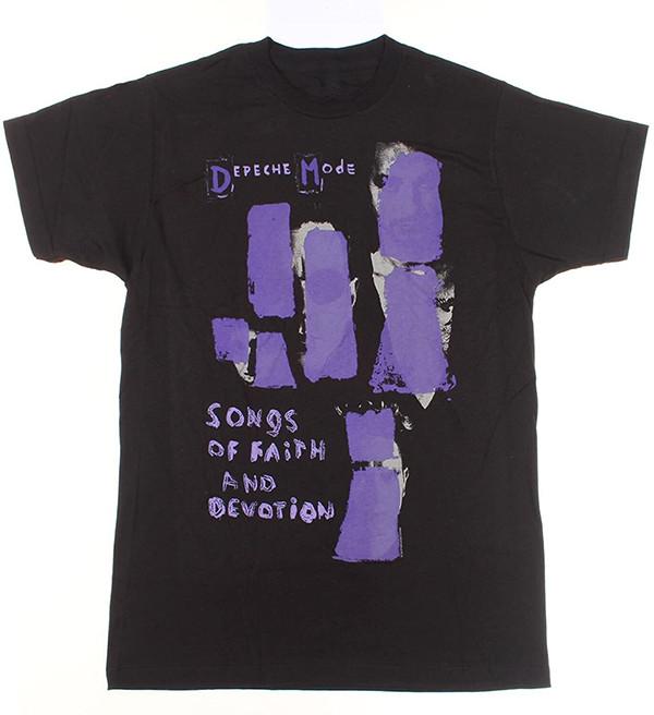 DEPECHE MODE Songs Of Faith Devotion Black Unisex S5XL TShirt