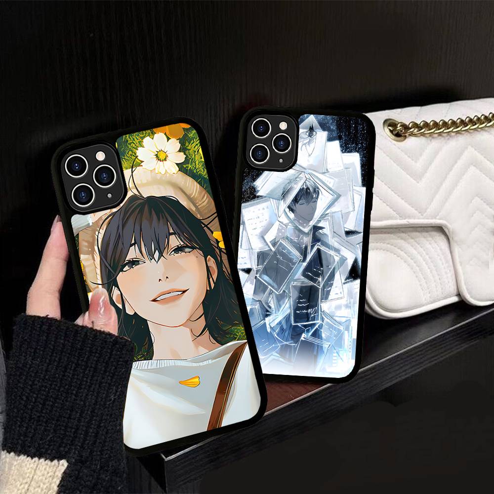 Чехол для телефона в стиле аниме Omniscient R-Reader V-Viewpoint Для iPhone 11 12 13 14 15 Pro Max 17 16 Plus Жесткая задняя крышка из ПК+ТПУ