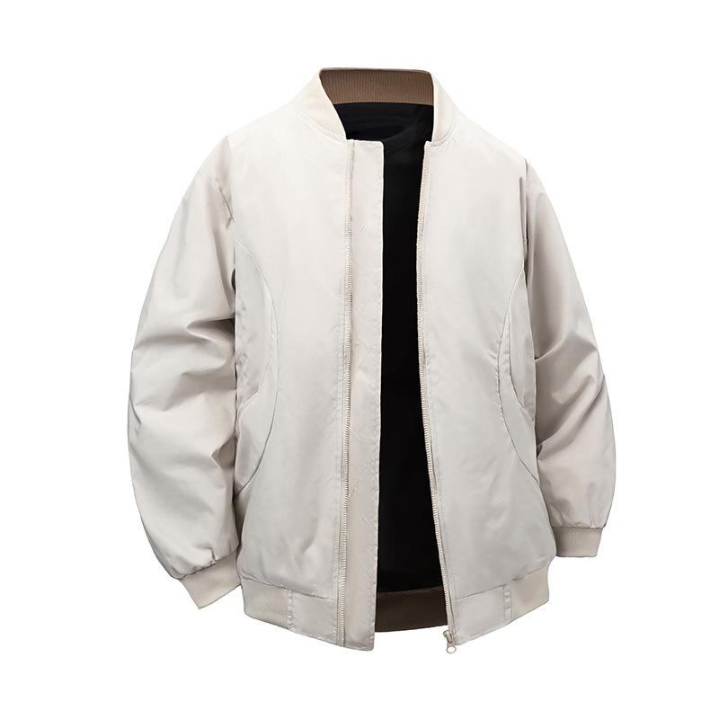 Baseball Collar Jacket Men and Women Spring and Autumn Couples Baseball Suit Loose Senior Sense of Workwear Jacket Youth Winter Fashion