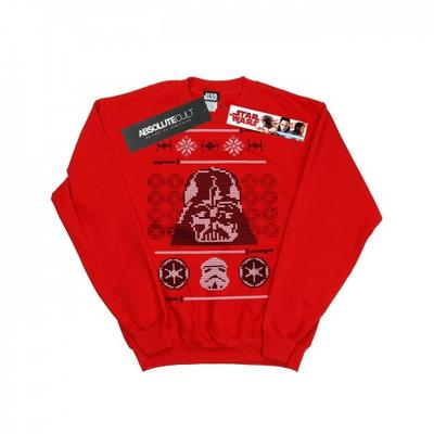 Мужская рождественская толстовка Vader Head Fair Isle
