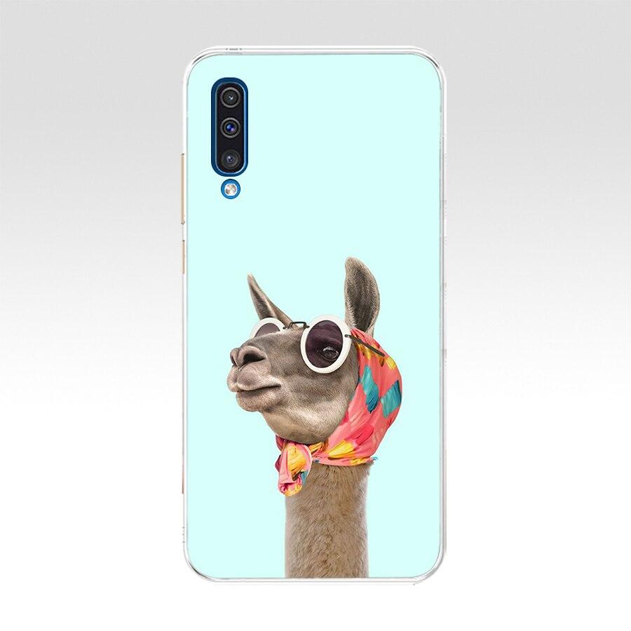 Чехол для Samsung Galaxy A50 A 50, цветной защитный чехол с принтом кота, мягкие силиконовые чехлы из ТПУ для Galaxy A50, Fundas Coque Capa