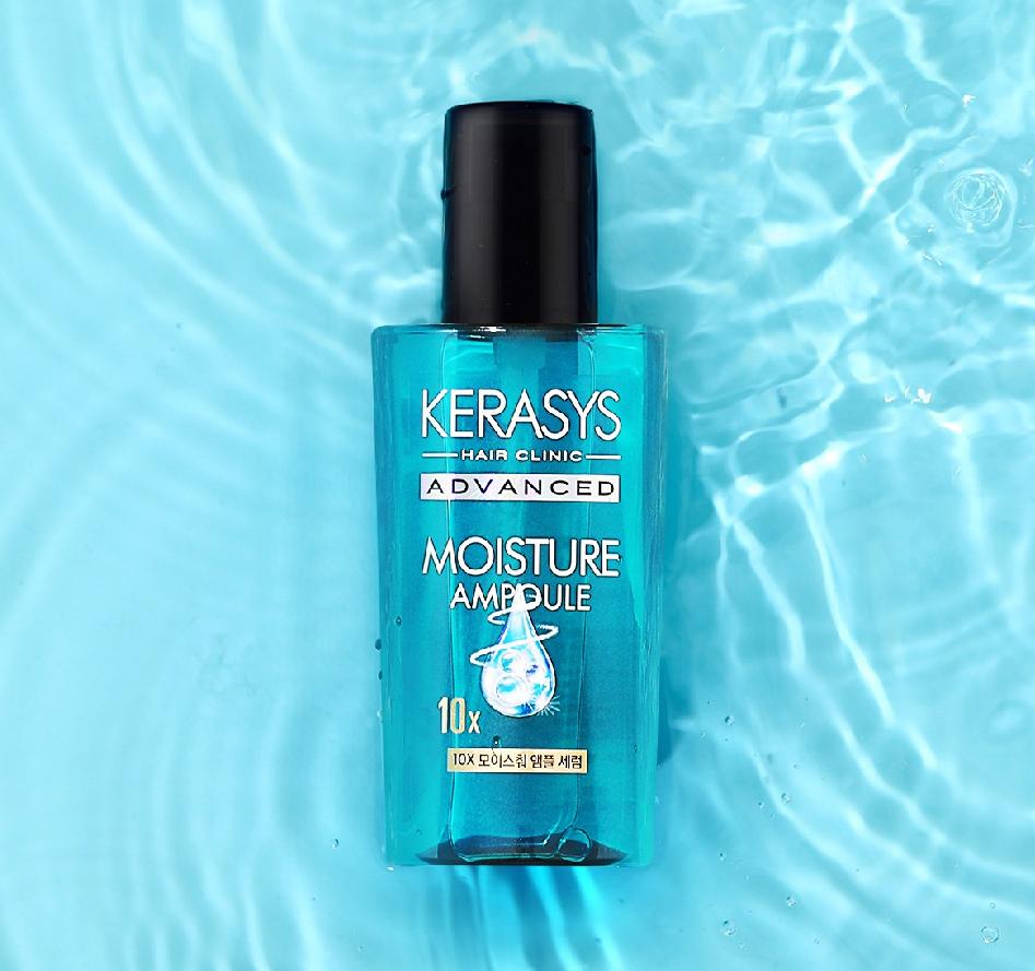 KERASYS Ампульная сыворотка для волос Advanced 10X Moisture 80 мл