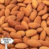Paper Boat Premium Smoked and Roasted Almonds Himalayan Pink Salt, Healthy Snack - Salted Badam, Reusable Jar 1Kg