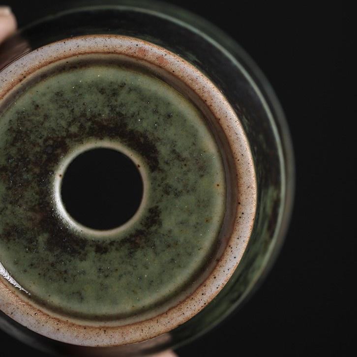 Сияющий Журавль Сет для Кунг-фу чая Аксессуары Сетка-фильтр для чайного листа Керамическое ситечко для чая