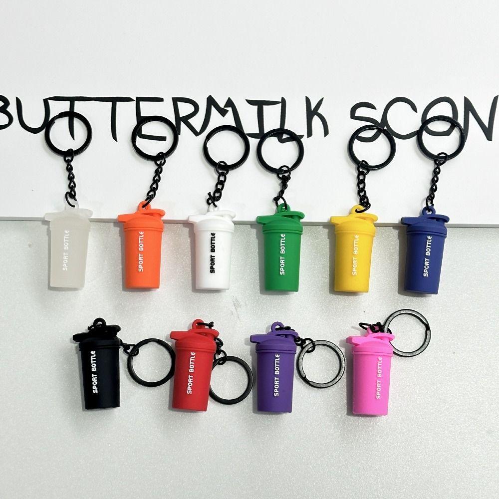 Water Cups Barbell Plates Key Chain Kettlebells Fitness Series Pendant  Fitness Prople