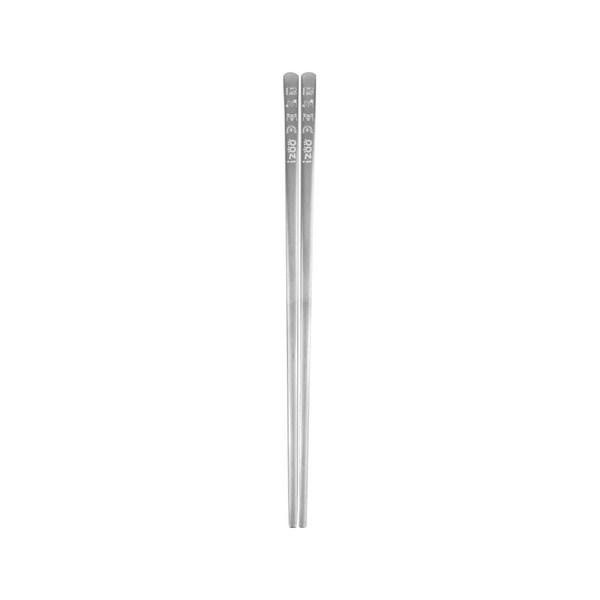 Aiju Stainless Steel Children's Chopsticks, Silver, Single Item
