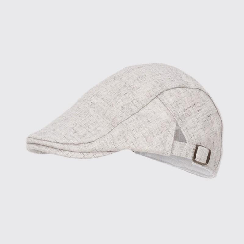 Литературная и ретро кепка вперед Осенне-зимняя шляпа Женская шляпа для большого обхвата головы, подчеркивающая лицо Маленький берет Универсальная кепка-газетчик