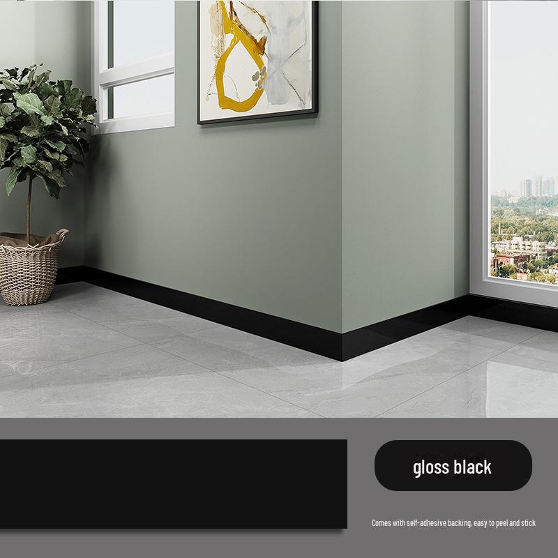 Самоклеящиеся плинтусы с текстурой дерева и водонепроницаемые настенные наклейки для углов и подоконников