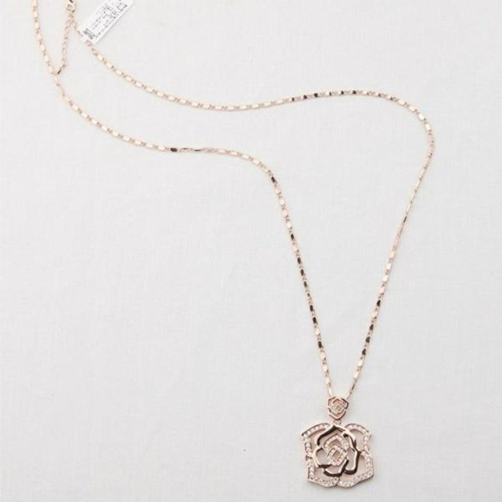 Atria Pink Rose Lovely Necklace JTONEFR0029
