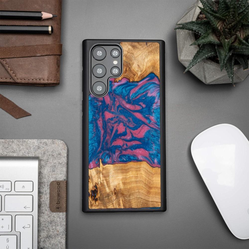 Bewood Unique case for Samsung Galaxy S22 Ultra - Neons - Vegas