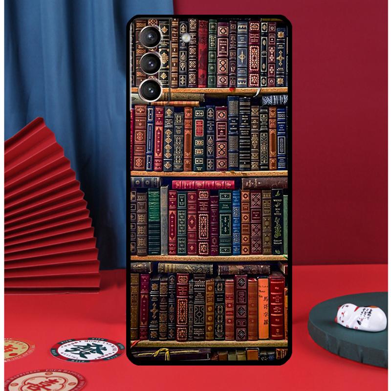 Иллюстрация «Читать книги» Чехол для телефона Для Samsung Galaxy S24 Ultra S9 S10 S20 FE S21 S22 S23 Plus S25 Ultra Задняя крышка