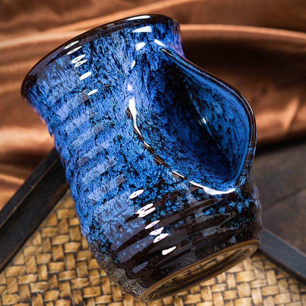 Жаростойкая глазурованная керамическая кофейная кружка градиентного цвета, печная чашка, чашка для воды, чашка для чая, подарок