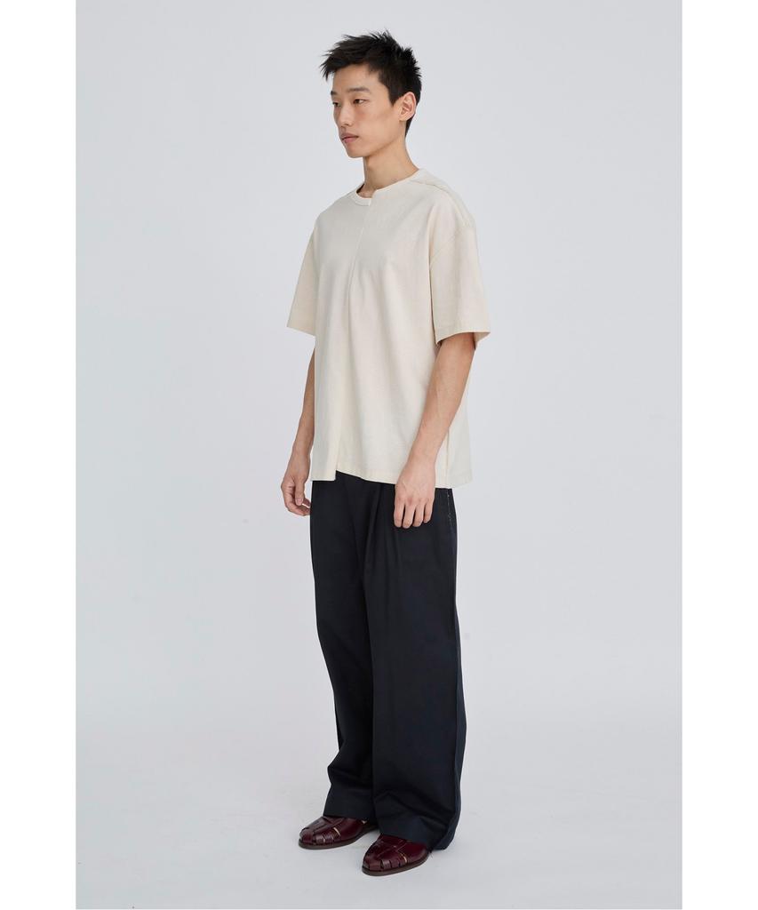 RECODE Raw Edged Two Tuck Pants Rkpas26642Nyx