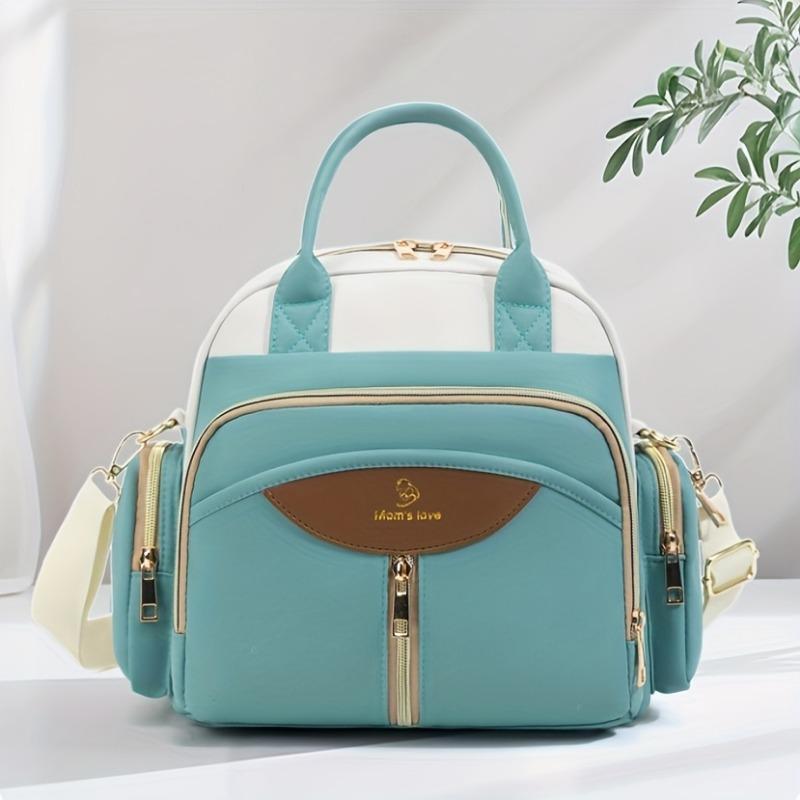 Многофункциональная сумка для родителей большой вместимости - Легкий винтажный рюкзак, Стильная дорожная наплечная сумка с 4 вариантами цвета, Идеальный праздничный подарок