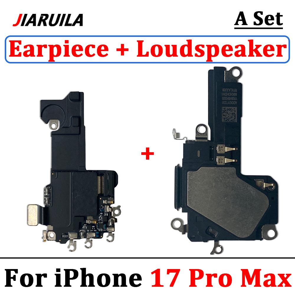 Нижний динамик шлейф для iPhone 11 11 11 Pro Max 16 Plus 17 Pro Ушной динамик Ремонт звука Замена переднего ушного динамика Запчасти