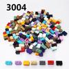 40PCS Thick 1x2 Dots Bricks DIY Building Blocks Figures Educational Creative Size Compatible with 3004 ABS Toys for Children