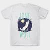 T Shirt Women Lone Wolf Harajuku Print Kawaii Tshirt Summer Short Sleeve Female T-Shirt Top Tee