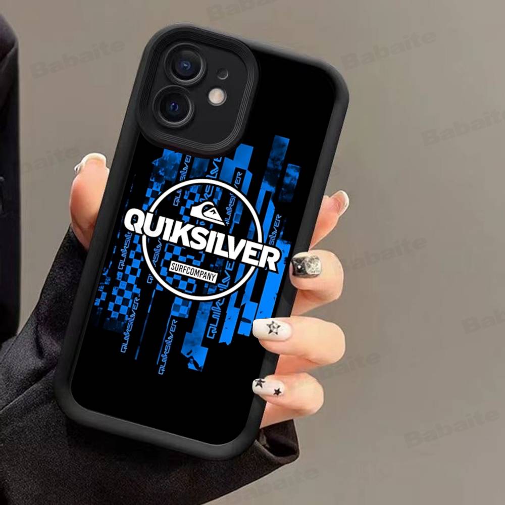 Чехол для телефона с логотипом серф-бренда Q-QuiksilverS Для iPhone 17 16 15 14 Plus 13 12 11 Pro Max Силиконовый чехол