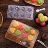 8-Hole Multi-Shape Soap Silicone Mold For Diy Chocolate Candy Jelly Dessert Ice Tray Making Crafts Soap Hand Gift Making