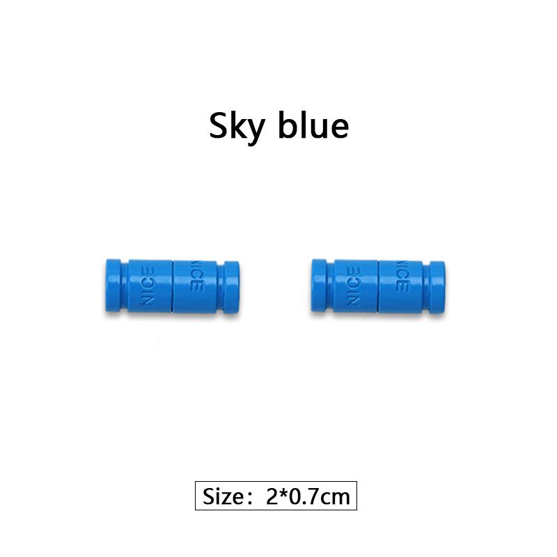 1 пара эластичных шнурков, красивые металлические капсульные замки-застежки, шнурки без завязывания, застежки, ленивые шнурки без завязывания, украшения, аксессуары для обуви