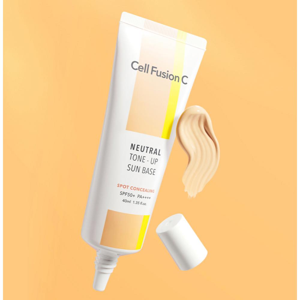 Cellfusion C Нейтральная тональная основа под солнце SPF50+ PA++++, 40 мл, 1 шт.