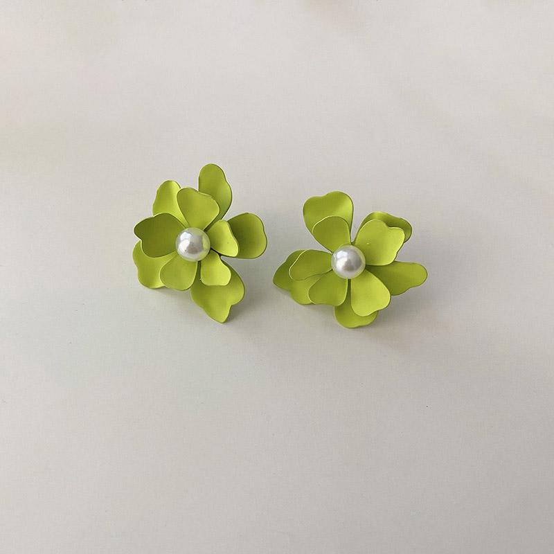 Женские зеленые серьги геометрические роскошные темпераментные модные хрустальные элегантные висячие серьги