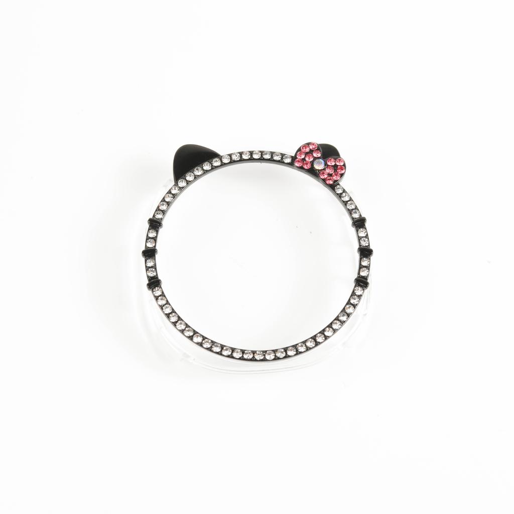 Чехол для Samsung Galaxy Watch 8 40 мм 44 мм Милый КОТЕНОК КИТТИ Алмазный Защитный Чехол Аксессуары для женщины Samsung watch8