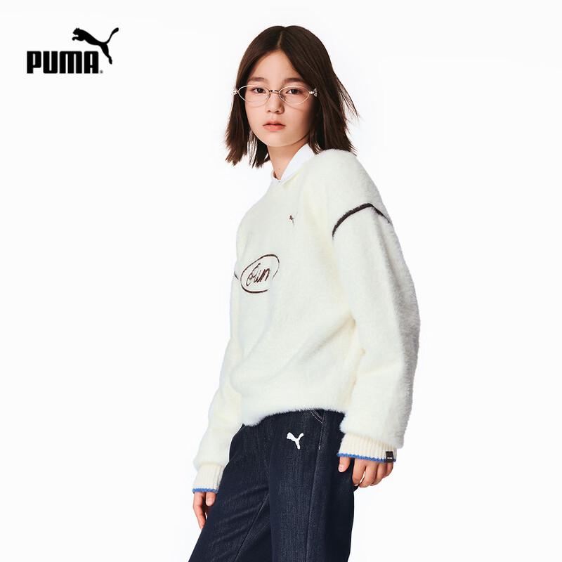PUMA Girls' Winter Knit Pullover