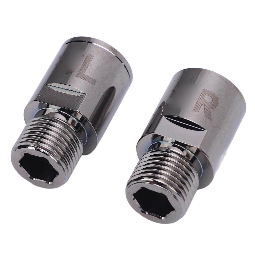 2 шт. Удлинитель оси педали велосипеда Титановый сплав Защитный Легкое использование Снижение трения Педаль велосипеда