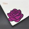 Lachepper значок в виде розы, железная нашивка, украшение, цветок, сумка, шляпа, аппликация, аксессуары для одежды, аксессуары